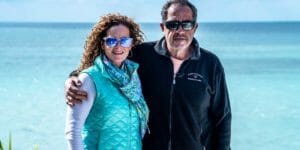 Carl Allen and his wife Gigi are passionate about megayachts and their Walker's Cay property in The Bahamas