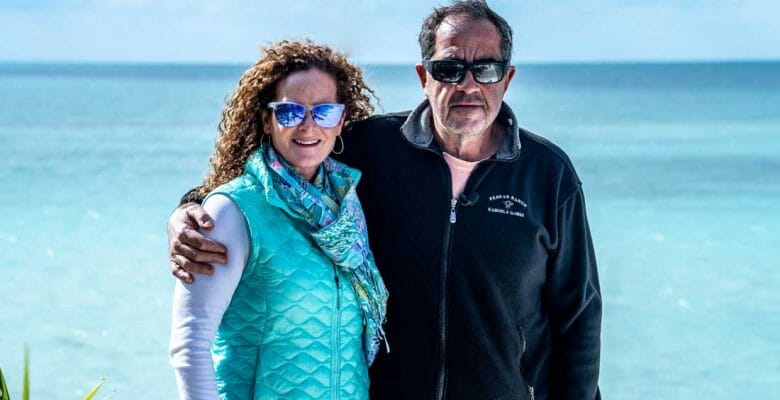 Carl Allen and his wife Gigi are passionate about megayachts and their Walker's Cay property in The Bahamas