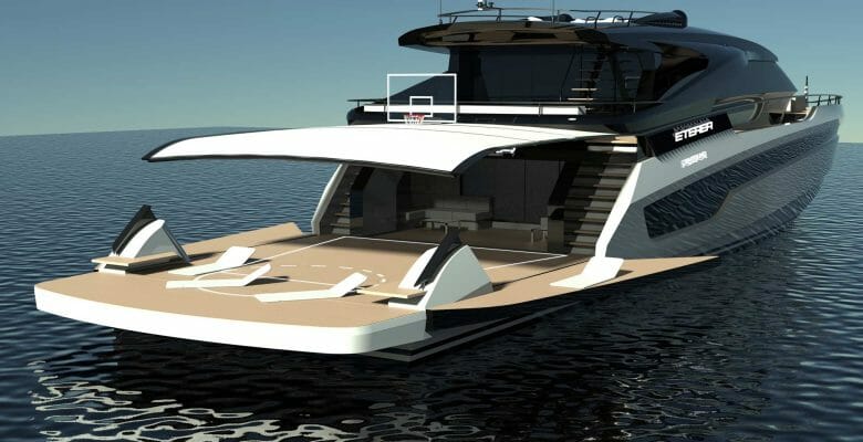 the Centouno Navi Eterea yacht is 40M