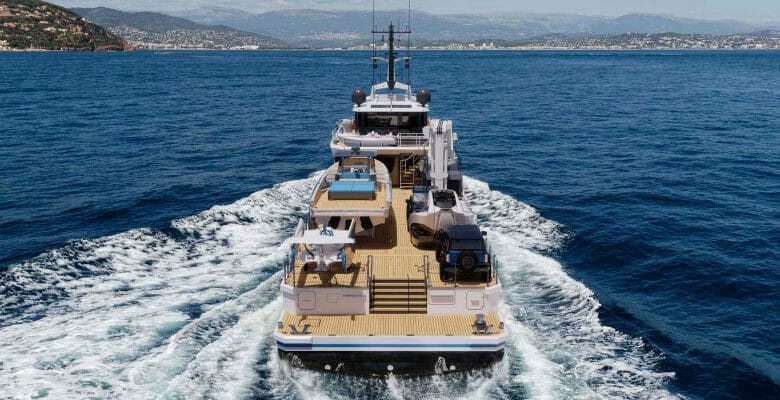 the Damen Yacht Support 53 megayacht