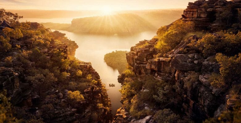 Kimberley cruising itineraries by superyacht should include the King George River