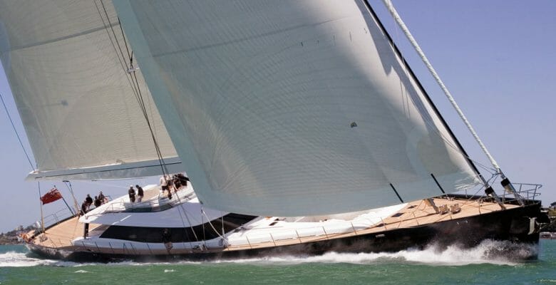 North Sails on Red Dragon superyacht
