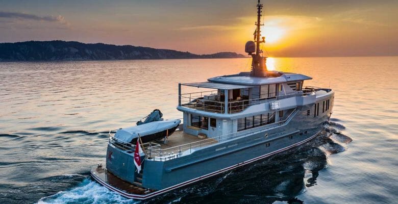 Project 584 is a megayacht from CPN in Italy