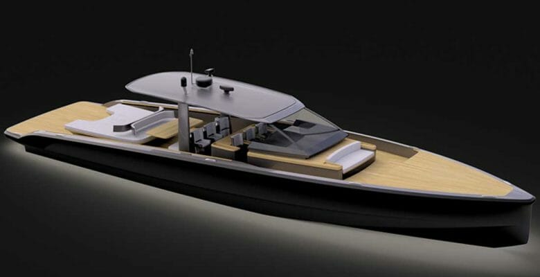 the Windy SLR 60 is a superyacht chase boat